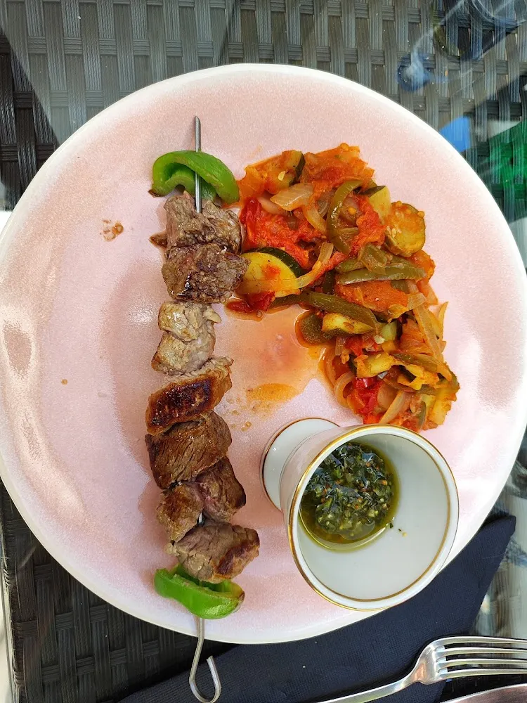 Brochette de Boeuf Et Veau